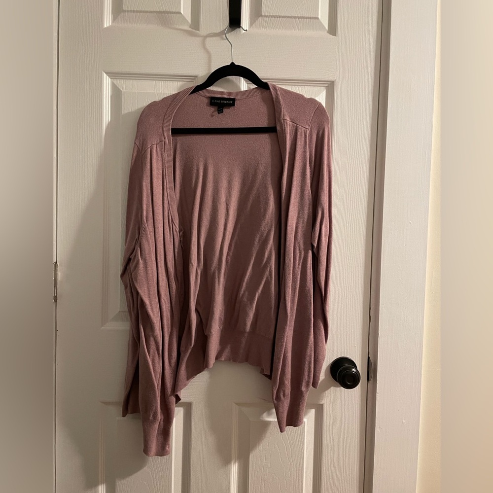 Dusty pink cardigan